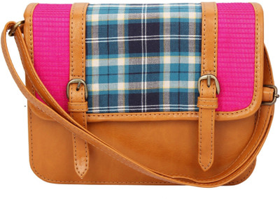 

Desi Drama Queen Structured Slings-Checks School Bag(Multicolor, 5 inch)
