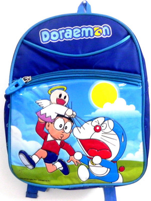 

Fashion Knockout Fasihon Knockout Doraemon Him 4 School Backapck Waterproof School Bag(Blue, 4 L)