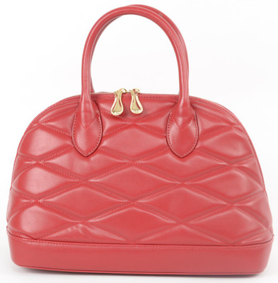 Aliado Synthetic Leather Quilted Red Sling/Hand Bag Multipurpose Bag(Red, 1 L)