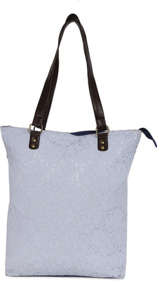 

Pickpocket Light blue crosia tote bag Shoulder Bag(Blue, 5 inch)