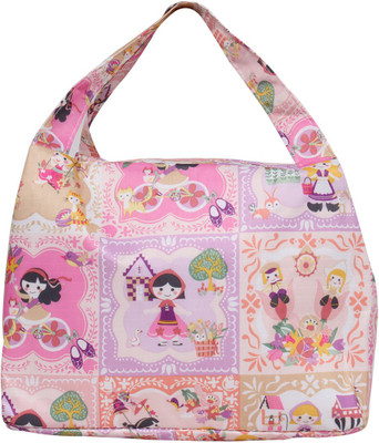 

Ole Baby Colorful Lunch , Useful Linen Polyester Printed, Thermal Insulated Fashion premium reusable lunch , Tote , Lunch with Zipper, Designer Tiffin Waterproof Lunch Bag(Multicolor, 3 L)