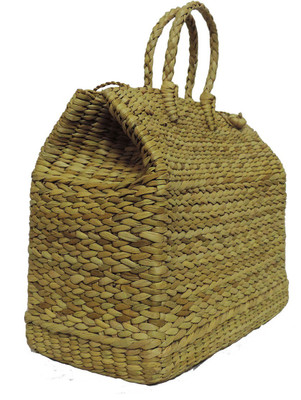 

Crafts and You Eco Friendly Basket School Bag(Khaki, 12 L)