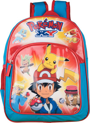 

Pokemon Bag School Bag(Red, Blue, 18 inch)