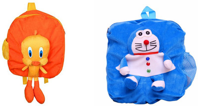 

JRP Mart Combo Backpack Yellow Bird Bag and Blue Bag Backpack(Multicolor, 14 inch)
