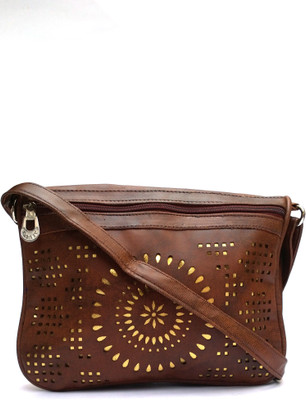 

LEVENT LBL3B49 Sling Bag(Brown, 5 L)