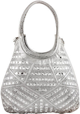 

Brazeal studio BZ-LB-055 Shoulder Bag(Silver, 14 inch)