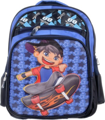 

Moladz Skater School Bag(Blue, 20 L)