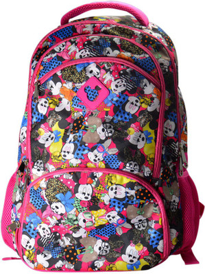 Mickey Mouse Abstract Schoolbags & Backpacks Backpack(Pink, 18 inch)