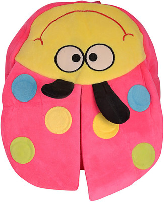 

Tinny Tots bag-pic-4-pink School Bag(Pink, 4 L)