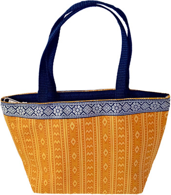 

AUK Women Tote Purse Multipurpose Bag(Yellow, 6 inch)