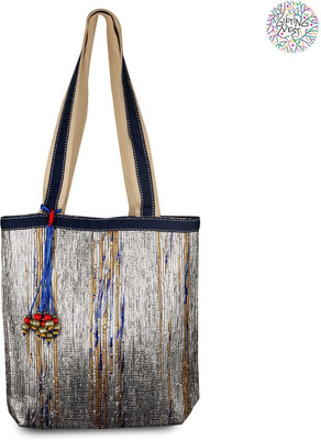

Gifting Nest BISCUIT WRAPPERS SHOULDER BAG - BLUE School Bag(Blue, 13 inch)