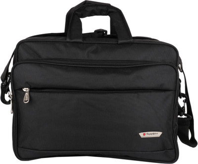 

Sapphire 15 inch Laptop Messenger Bag(Black)