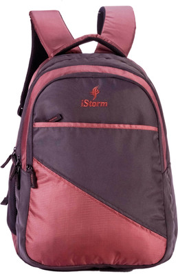 

Istorm Sparrow Brown Waterproof School Bag(Brown, 18 inch)