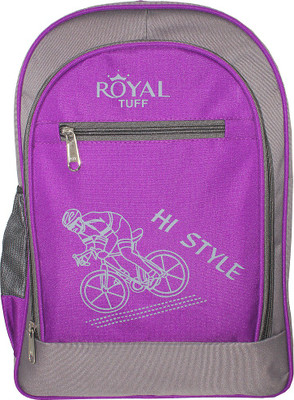 

Ranvijay HI Style School Bag(Purple, 10 L)