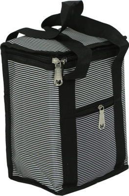 

Kuber Industries Stylish Canvas Lunch Bag - KI3369 Waterproof Lunch Bag(Black, 20 L)