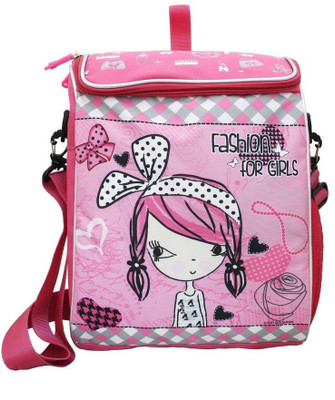 

Shopat7 Attractive Fashion For Girls Featured Box Shaped 2 in 1 School Bag For Kids Sling Bag(Multicolor, 5 L)