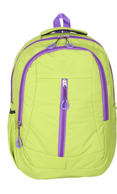 

U United HEPRO Centre Chain Waterproof Backpack(Flourescent Green and Purple, 33 L)