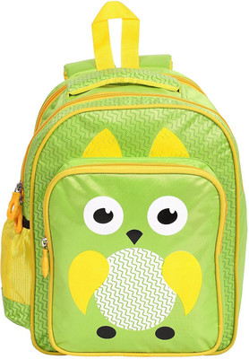 

Sanjog Owl Premium Children's Backpack Waterproof School Bag(Green, 15 L)