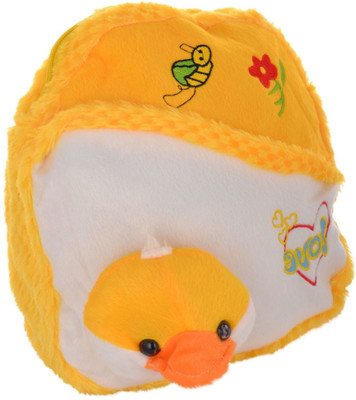 

Twisha Nursery With Chick Face School Bag(Yellow, 5 inch)