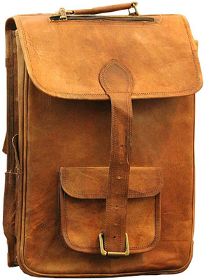 

AmazingShops ALG-0007911-16 School Bag(Brown, 5 inch)