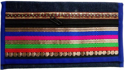 

CraftEra Attractive Colorful Design Clutch Handbag For Women And Girls Multipurpose Bag(Multicolor, 14 L)