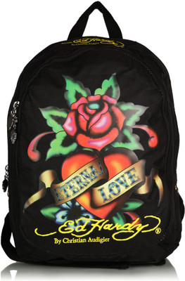 

Ed Hardy B1MISETL Backpack(Black, 12 inch)