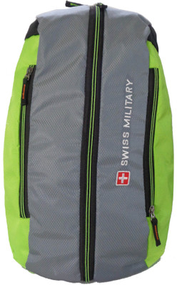 

Swiss Military Polyester gym duffle cum backpack Backpack(Green, 30 L)