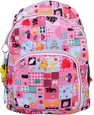 

Super Drool Sleek and Shine_6 School Bag(Pink, 2 L)