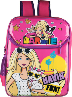 

Barbie Barbie Fun 14 inch Bag Waterproof Backpack(Pink, 14 inch)
