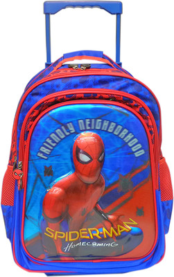 

Marvel Spiderman Homecoming Blue School Bag 16 inches T School Bag(Blue, 29 L)