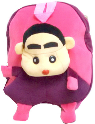 

Navigator Cartoon Shin Chan Soft School Bag Waterproof School Bag(Pink, 5 L)