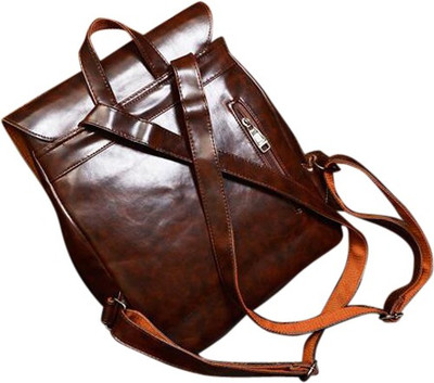 

FemNmas PU Leather Men BackPacks Backpack(Multicolor, 12 inch)