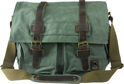 Maxbell Bag Messenger Bag(Green, 12 inch)