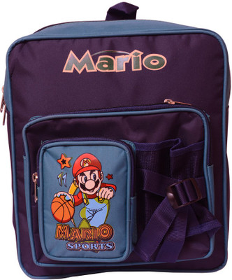 

RSC S-Mario School Bag(Blue, 11 L)