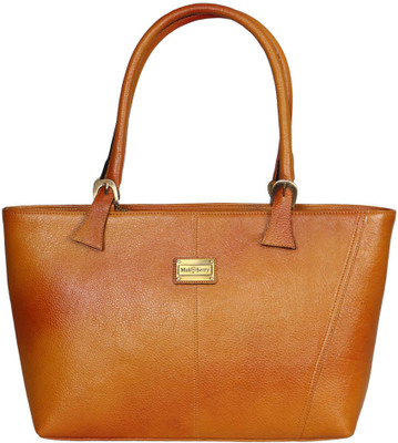 

LEATHER COLLECTION LC0044TAN Shoulder Bag(Tan, 16 inch)