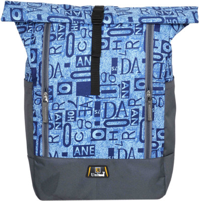

U United Gulliver Waterproof Backpack(Blue and Grey, 22 L)