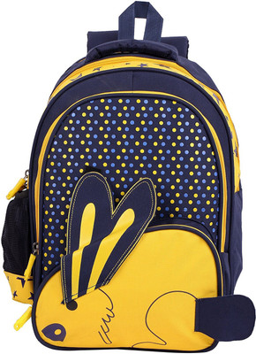 

Sanjog Kindergarden Rabbit Design Premium Children's Backpack Waterproof School Bag(Blue, 15 L)