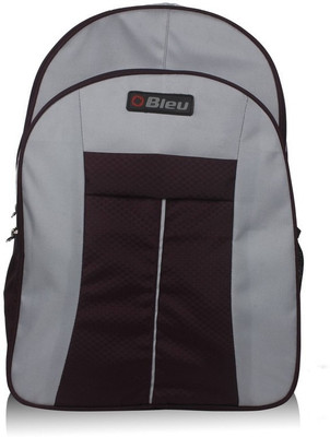 

Bleu School Bag Smart Large Waterproof Shoulder Bag(Grey, Purple, 17 inch)