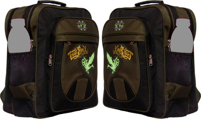 

Nl Bags fort2 Waterproof School Bag(Multicolor, 25 L)