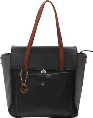

BUSTA BU002/BG School Bag(Black & Grey, 12 inch)