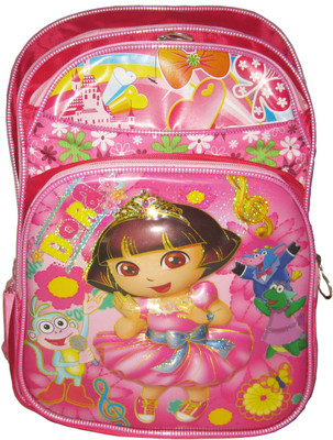 

SurprizeMe Nylon 24 Liters Dora Pink School Bag Waterproof Backpack(Pink, 24 L)