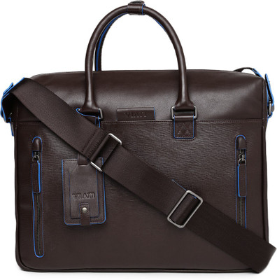 

Viari Torino San Carlo Briefcase Shoulder Bag(Brown, 13 inch)