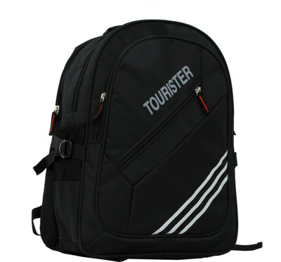 

Kuber Industries Tourister Black Laptop Bag, Backpack Waterproof Backpack(Black, 20 L)