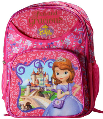 Sofia Shoulder School Bag(Pink, 18 inch) Sofia Shoulder School Bag(Pink, 18 inch)