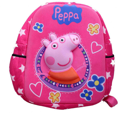 

Funcart Funcart Peppa Pig 3D School Bag School Bag(Multicolor, 12 inch)