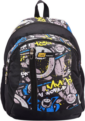 

Yark Yark Cool Print Light Weight 26 Litres Junior Kids For Boys/Girls Backpack Y4708(5-8 years age) Waterproof School Bag(Grey, 26 L)