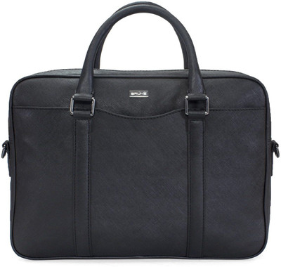 Brune LAPTOP BAG School Bag(Black, 14 inch)