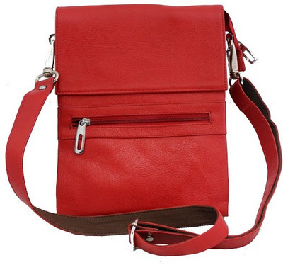 

TARANA LEATHER ART TLA1201 School Bag(Red, 5 inch)