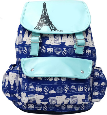 

Super Drool Blue Starry Beach Backpack(Blue, 7 L)