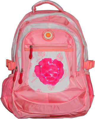

Moladz by Weisite Waterproof School Bag(Pink, 16 inch)